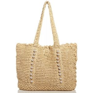 btb Los Angeles Lisbeth Tote Brand New with Tags - Natural Pearl